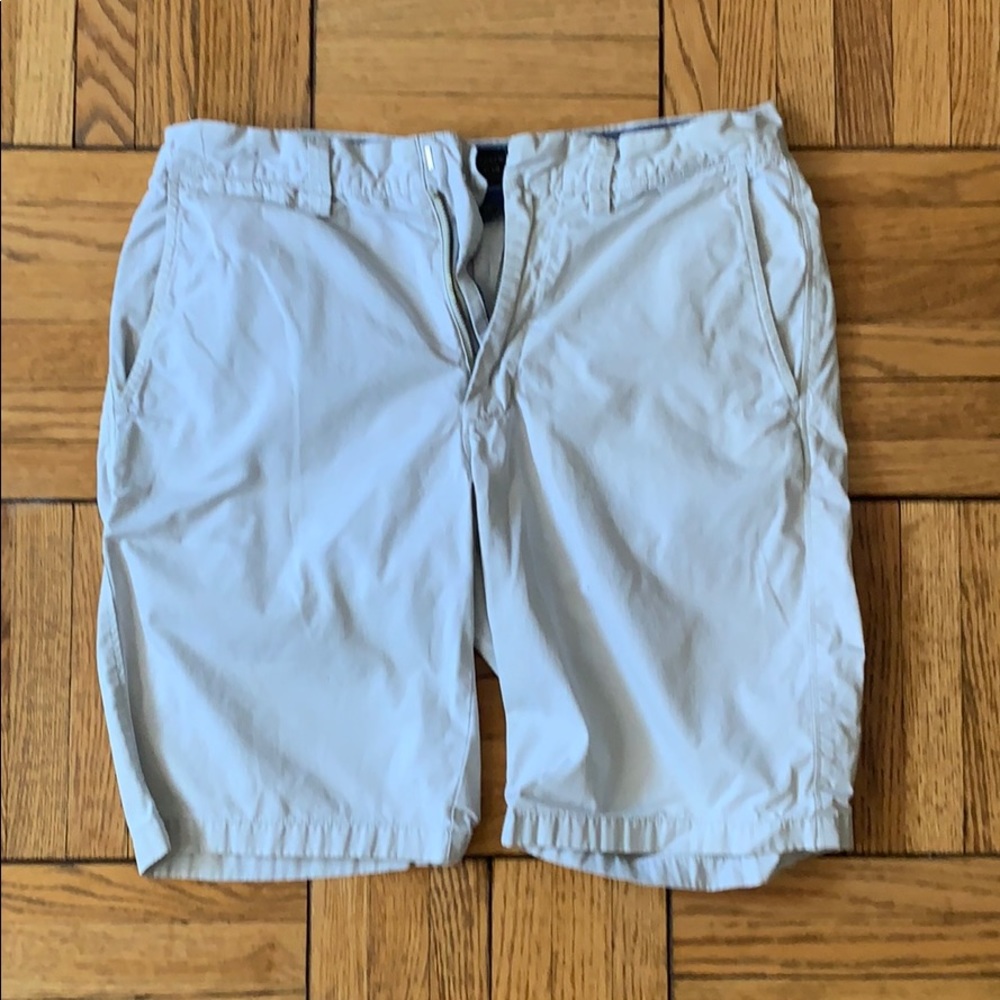J Crew Chino Shorts Stone